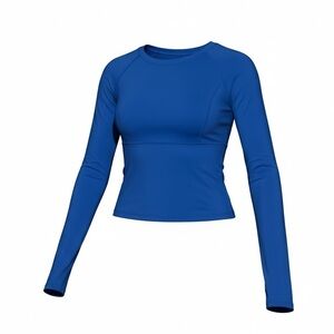 HALARA Vibrant Blue Long Sleeve Top